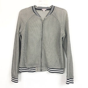 Juicy Couture Mesh Baseball Bomber Jacket